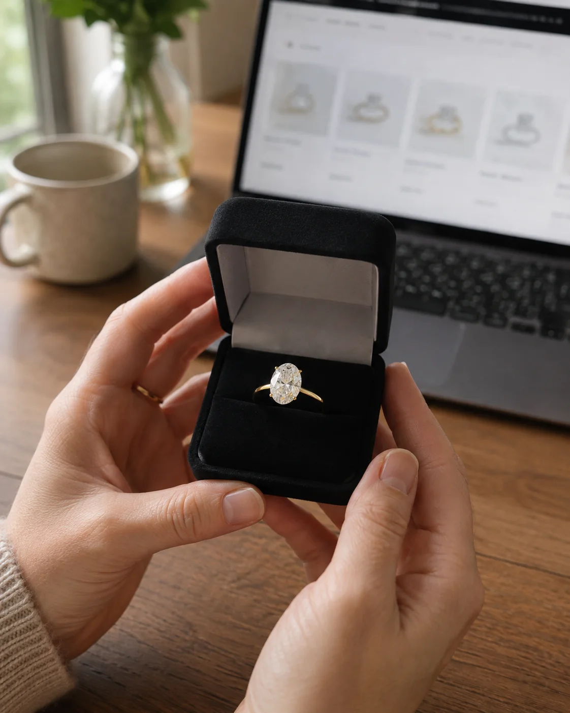 How to Choose a Lab-Grown Diamond Engagement Ring Online | House of Diams