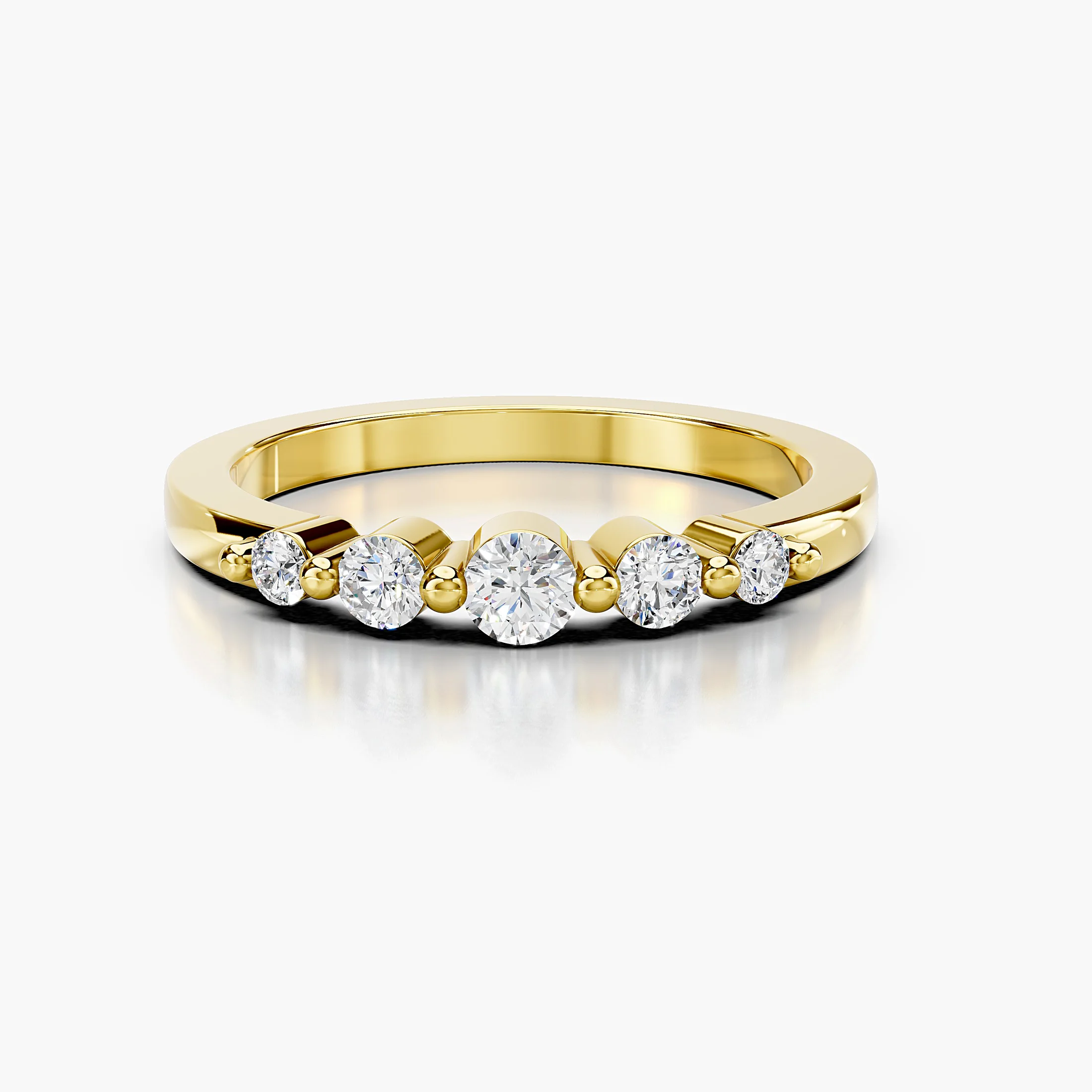 Celesse Graduated Diamond Ring